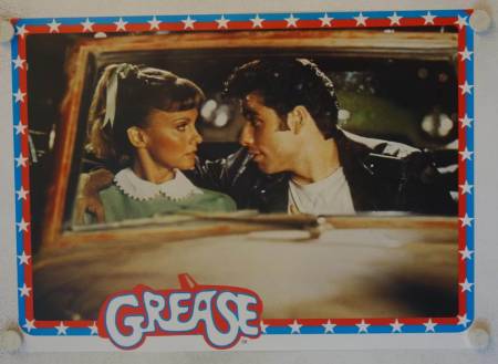 Grease original release german movie poster set